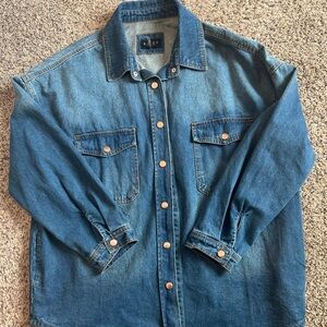 Denim Shacket